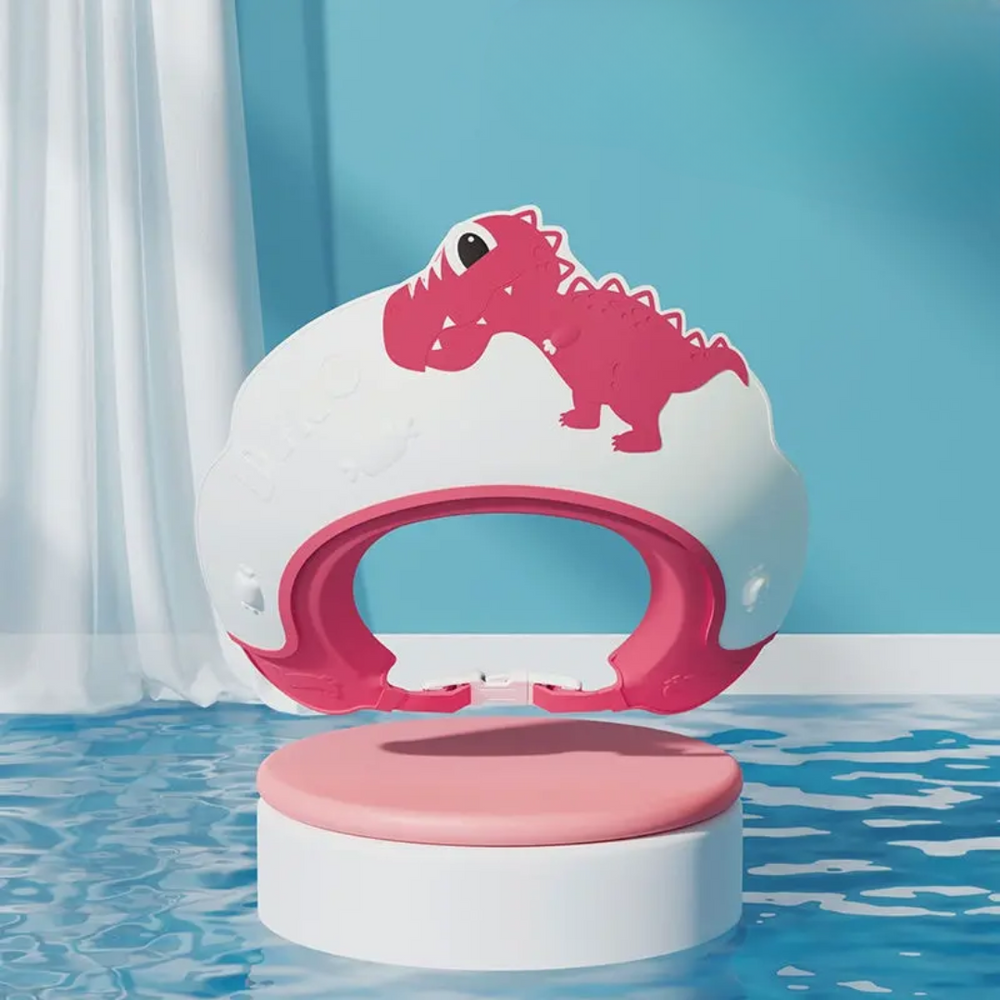 DinoSplash Baby Badmuts – Bescherming tegen Shampoo en Water voor Baby's en Peuters More For Mini