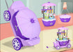 Ijswagen Speelkar voor Kinderen – 69 Accessoires voor Creatief Rollenspel en Fantasie More For Mini