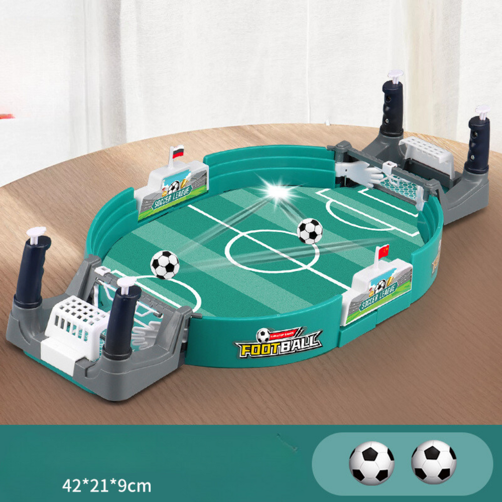 Mini Tafelvoetbalspel voor Kinderen & Volwassenen – Compact, Duurzaam & Ideaal voor 2 Spelers More For Mini