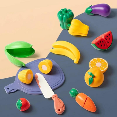 Educatief Montessori Houten Fruitsnijset – Veilig Speelgoed Voor Peuters en Kleuters More For Mini