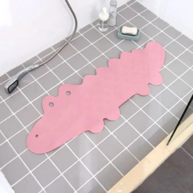 Veilige Anti-Slip Badmat Kinderbad | SplashSafe Krokodil Design | Stevig & Duurzaam More For Mini