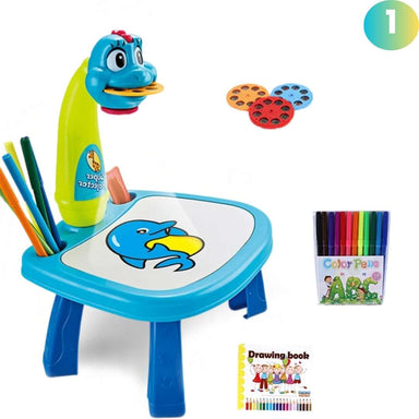 ArtLight Projectietekentafel voor Kinderen - Creatief Teken Speelgoed voor 3+ Jaar met Projector en Schilderstiften More For Mini