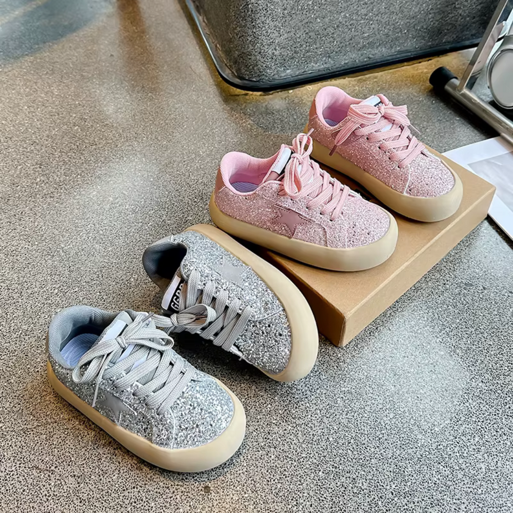 Glittersneakers för Flicka – Bekväma & Stilfulla Barnskor | Lumina Kids More For Mini