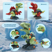 DinoBuilder Bouwspeelgoed Set – Creatief Educatief Speelgoed met Werkende Gereedschappen en Dino-ontwerpen More For Mini