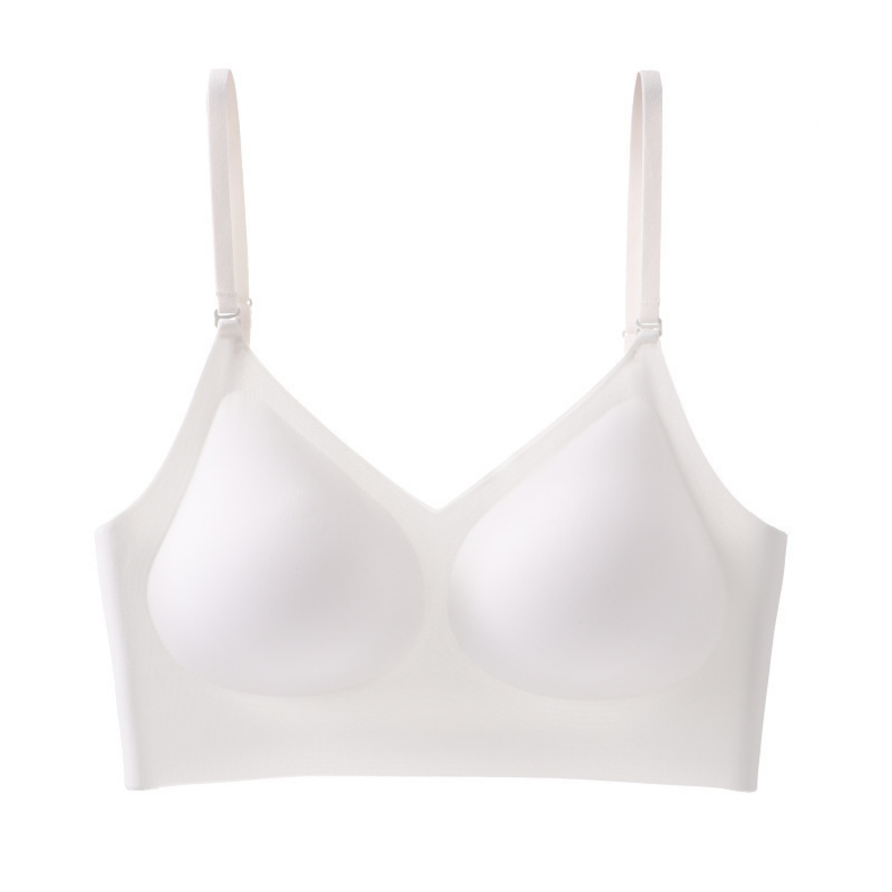 Sömlös bh för öppen rygg – justerbara multiway-band, djup V-ringning, nylon | rygglös behå