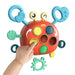 CleverCrabby™ Interactief Speelgoed voor Peuters – Stimuleer Motoriek & Cognitie met de Vrolijke Krab More For Mini