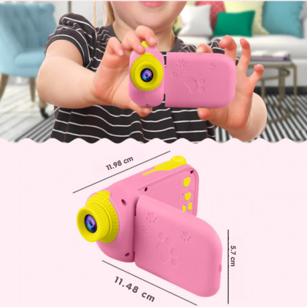 Digital Barnkamera 12MP – Kreativ Leksak med Filter, Zoom & Spel More For Mini