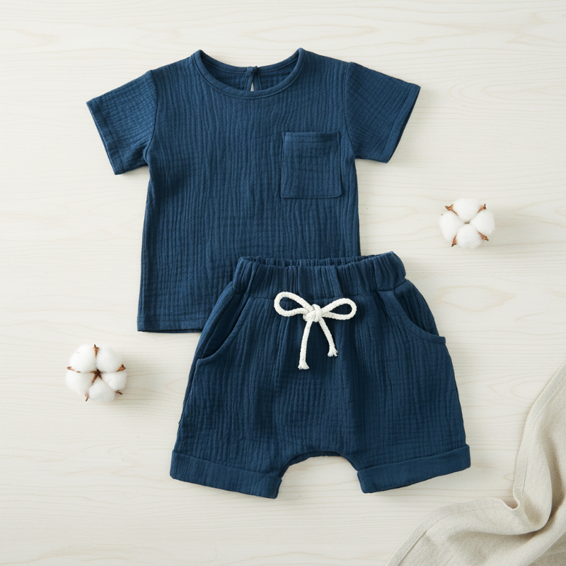 Baby Sommar Outfit – Luftigt 2-Delars Klädesset | 3 mån – 3 år More For Mini