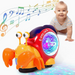 Interactieve Muzikale Slak voor Baby’s | CrawlBuddy Kruiptrainer & LED Speelgoed More For Mini