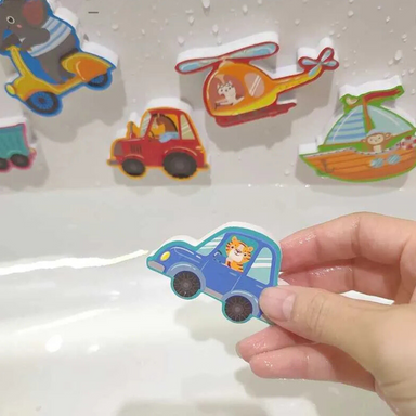 Badpuzzel Dieren voor Baby & Peuter – Foam Badspeelgoed Educatief & Drijvend – AquaBeestjes Set (20 stuks) More For Mini