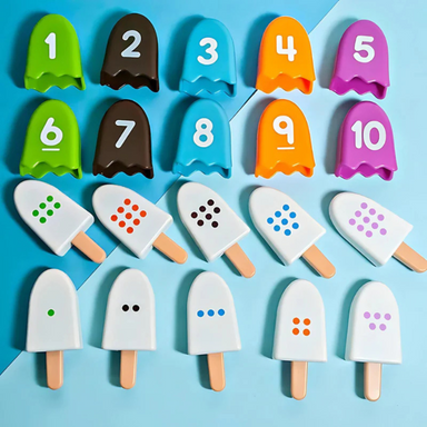 Educatief Speelgoed IJsjes Tellen – Leren Rekenen & Cijfers voor Peuters (3-5 jaar) More For Mini