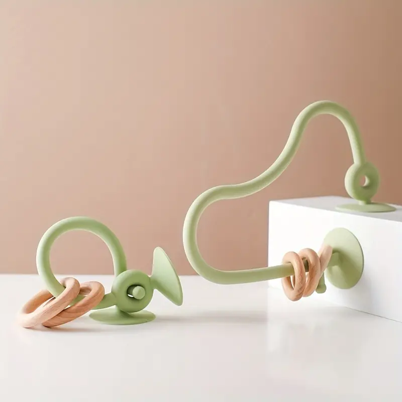 Stacky Fun Siliconen Ring Tafelspel – Educatief Speelgoed voor Baby’s en Peuters More For Mini