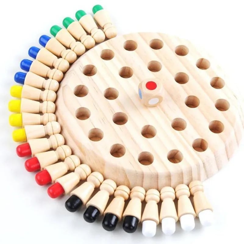 Houten Geheugenspel voor Kinderen – Leerzaam en Interactief Memory Spel 3+ Jaar More For Mini