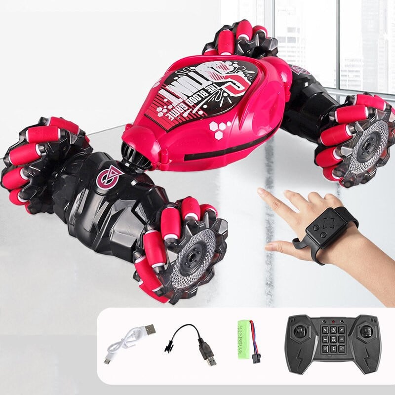 Stuntauto met Handbesturing – 360° Flips & 4WD | Voor Jongens 6-14 Jaar – GravityRider X16 More For Mini