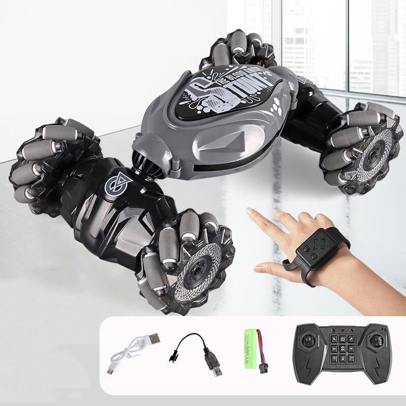 Stuntauto met Handbesturing – 360° Flips & 4WD | Voor Jongens 6-14 Jaar – GravityRider X16 More For Mini