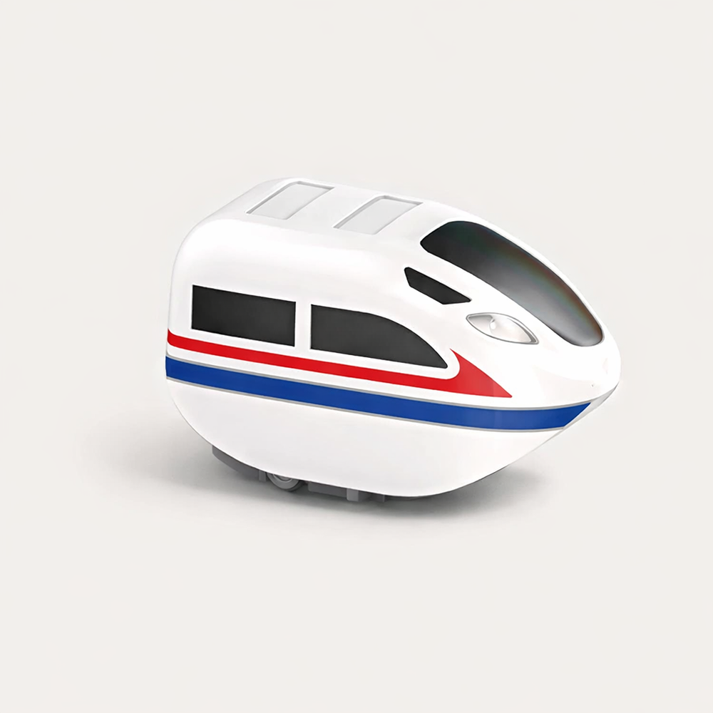 Magnetisk tågbana att bygga själv – 51 eller 81 delar, USB-tåg | byggleksak