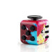 Fidget cube med 6 taktila sidor – tysta klickknappar, stålkula, fickformat | fidgetkub