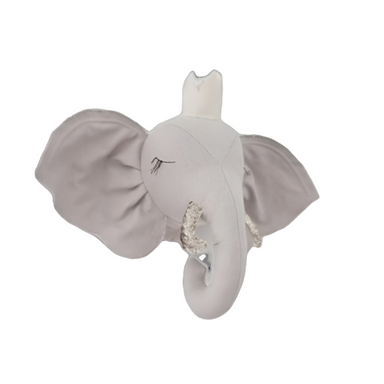 PlayNest Dierenwanddecoratie - Zachte Pluche Dierenkoppen voor Kinderkamer | Educatief & Speels More For Mini