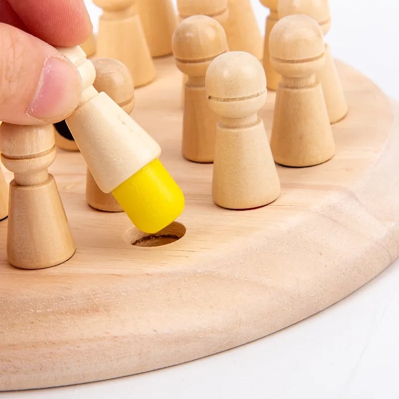 Houten Geheugenspel voor Kinderen – Leerzaam en Interactief Memory Spel 3+ Jaar More For Mini