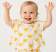 HeartBreeze Zomerset Meisjes – Comfortabele Katoenen Set met Hartjesprint (0-5 Jaar) More For Mini