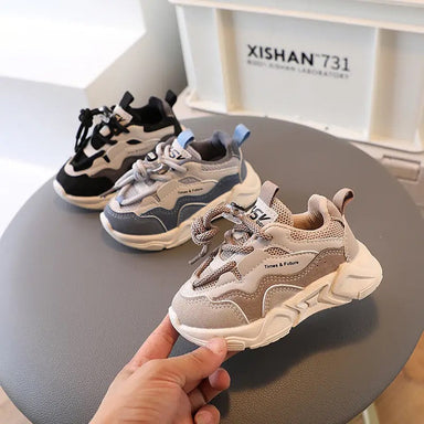 Barnsneakers Storlek 21–28 – Lättviktiga & Andningsbara | Sportskor med Elastiska Skosnören More For Mini