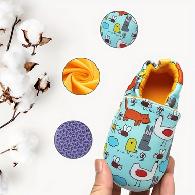 Baby Instapper Slofjes met Antislip | Lichtgewicht & Ademend voor Veilig Lopen More For Mini