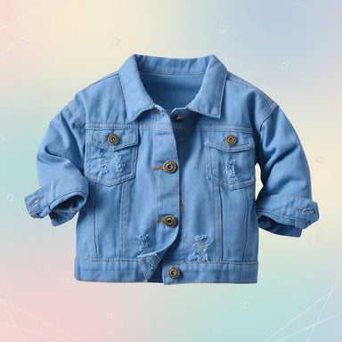 Candy Color Jeansjacka Barn – Lätt Denimjacka | 6Mån-7år More For Mini