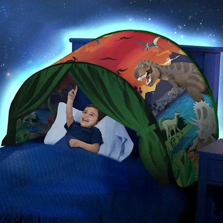 DreamNest Bedtent – Magische Bedtent voor Kinderen | Slaap- en Speeltent voor Kinderen More For Mini
