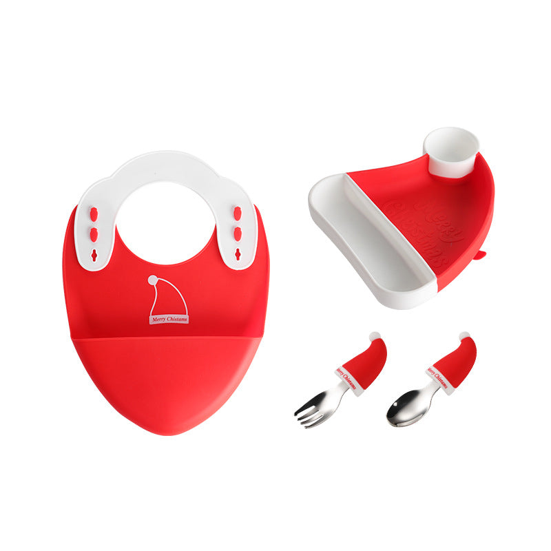 MiniMeal Peuterbord Set – Veilig & Antislip Bord voor Baby’s Vanaf 6 Maanden | Siliconen Zuignap Bord Met Bestek More For Mini