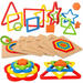 FormaSmart Houten Vormenpuzzel voor Peuters - Educatief Montessori Speelgoed voor Fijne Motoriek & Logisch Denken More For Mini
