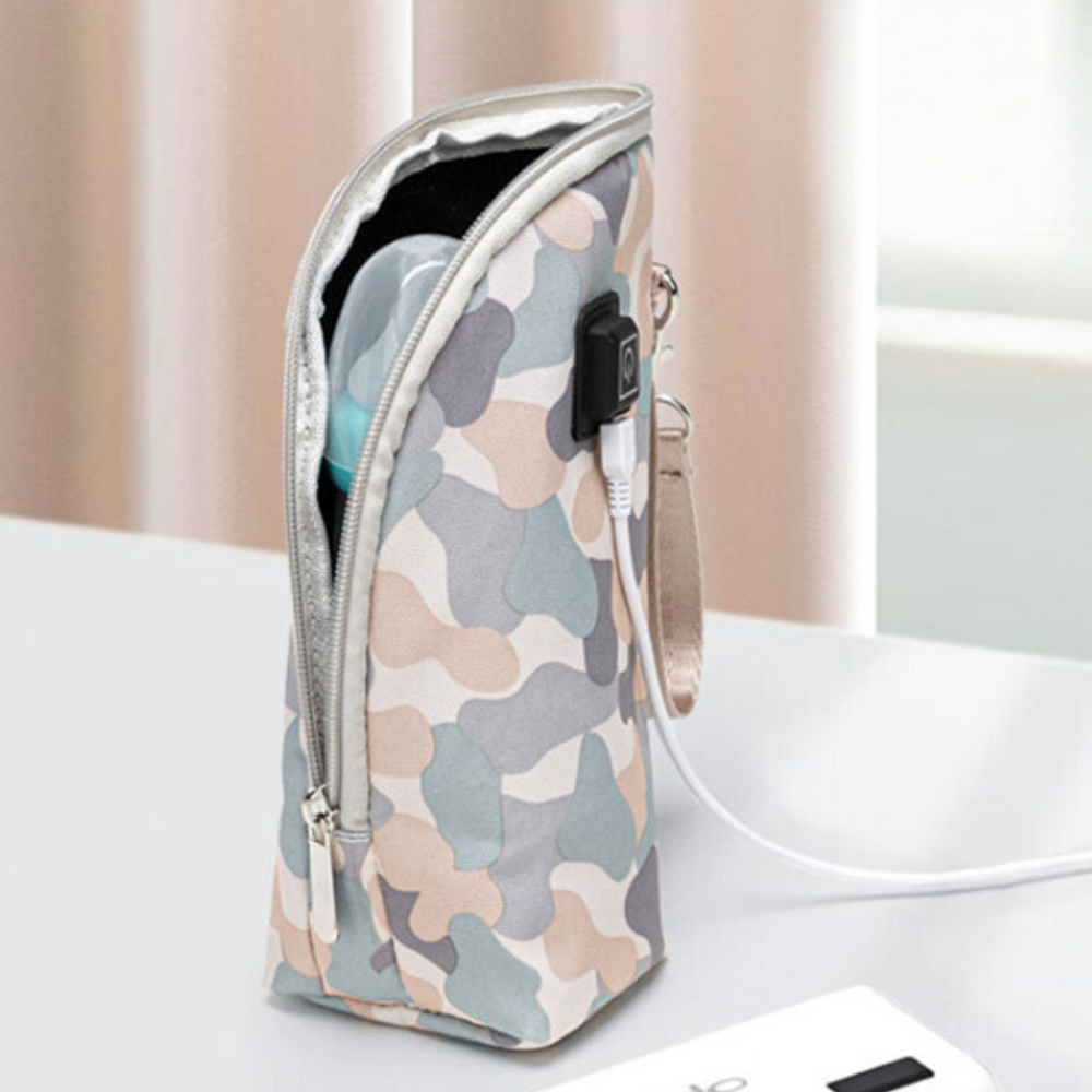 Draagbare Babyflessenwarmer – Warm Melk Onderweg in Minuten | USB & Type-C Aansluiting More For Mini