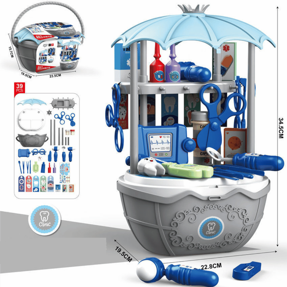 Ijswagen Speelkar voor Kinderen – 69 Accessoires voor Creatief Rollenspel en Fantasie More For Mini