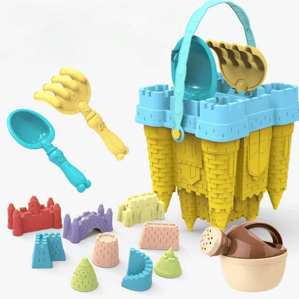 Sandkastellset för Barn – SandyCastle Set™ – Kreativt Lekkul för Strand och Sandlåda More For Mini