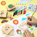 Ritglädje för Barn – Set med 20 Schabloner | Kreativ & Pedagogisk Leksak More For Mini