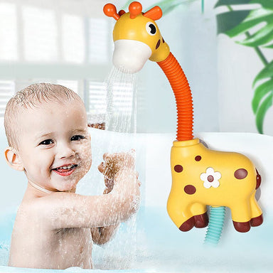 Giraffe Splash™ Vattenfontän för Småbarn - Pedagogisk Badleksak utan Batterier More For Mini