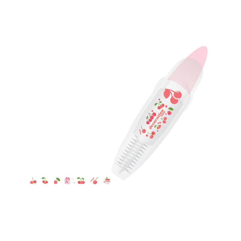 Decoratieve Pen met Cartoon Tape – Perfect voor Bullet Journals, Planners & Knutselen More For Mini