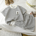 Randig 2-Delars Barnoutfit – Trendigt Set för Pojkar & Flickor More For Mini