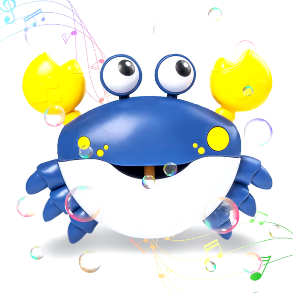 Badbubbelkrabba med Musik – Interaktiv Badleksak för Småbarn More For Mini