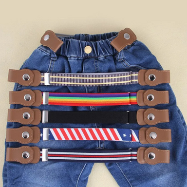 StretchFit Elastische Kinderriem – Comfortabel & Verstelbaar voor Actieve Kinderen | Geen Gespen, Perfecte Pasvorm More For Mini