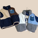 Fleeceväst – Cozypocket Väst Unisex, Blå/Grå, Bomull, Storlek 0–6 år More For Mini