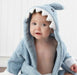 SnuggleWrap Babybadrock – Mjuk, Absorberande Badrock med Djurmönster för Bebisar | Perfekt efter Badstunden More For Mini