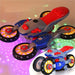MotoFlash Elektrische Motorfiets met LED Lichten en Muziek – 360° Draaiend Speelgoed voor Kinderen More For Mini