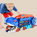 Dino Transportbil – Leksakslastbil för Barn med Dinofigurer, Hållbar Plast, Kreativ Lek More For Mini