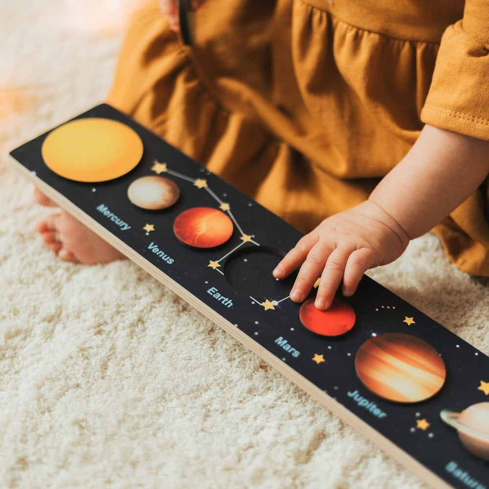 GalaxyExplorer Ruimtepuzzel voor Peuters – Leer het Zonnestelsel Spelenderwijs More For Mini