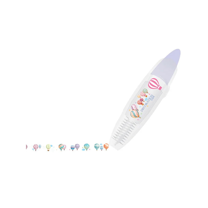 Decoratieve Pen met Cartoon Tape – Perfect voor Bullet Journals, Planners & Knutselen More For Mini