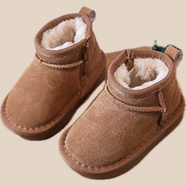 Ankelstövel – Noua Unisex, Brun/Svart/Grå, Mocka, Storlek 18–25 More For Mini