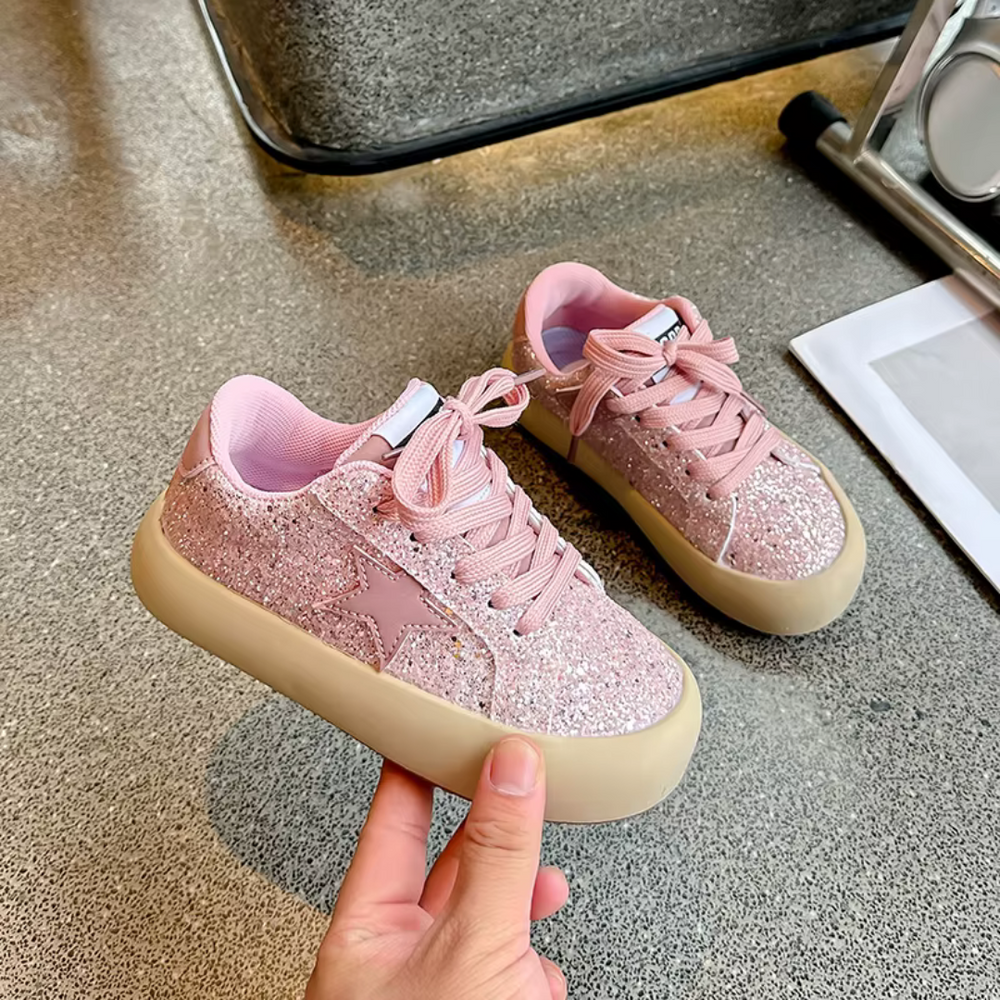 Glittersneakers för Flicka – Bekväma & Stilfulla Barnskor | Lumina Kids More For Mini