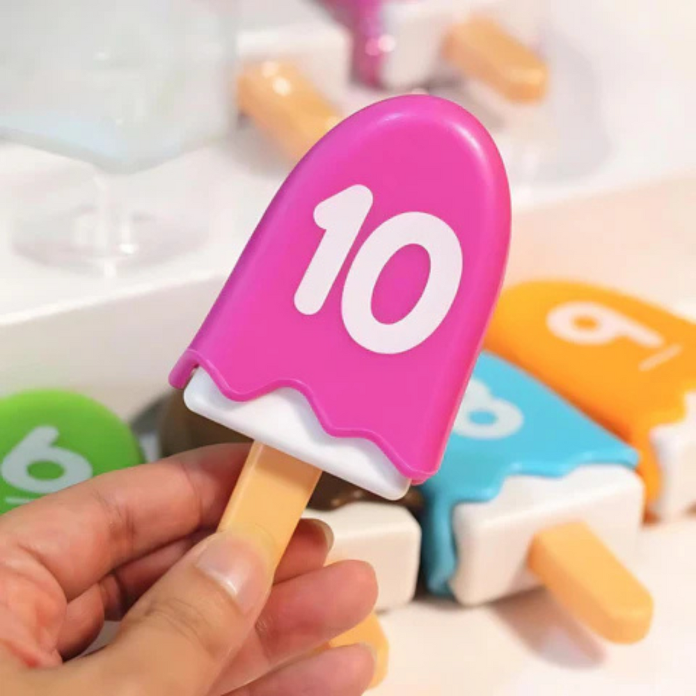 Educatief Speelgoed IJsjes Tellen – Leren Rekenen & Cijfers voor Peuters (3-5 jaar) More For Mini