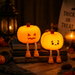 Halloween-nattlampa med mjukt stämningsljus – silikon, laddas via USB-C | barnrumslampa