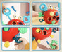CleverCrabby™ Interactief Speelgoed voor Peuters – Stimuleer Motoriek & Cognitie met de Vrolijke Krab More For Mini